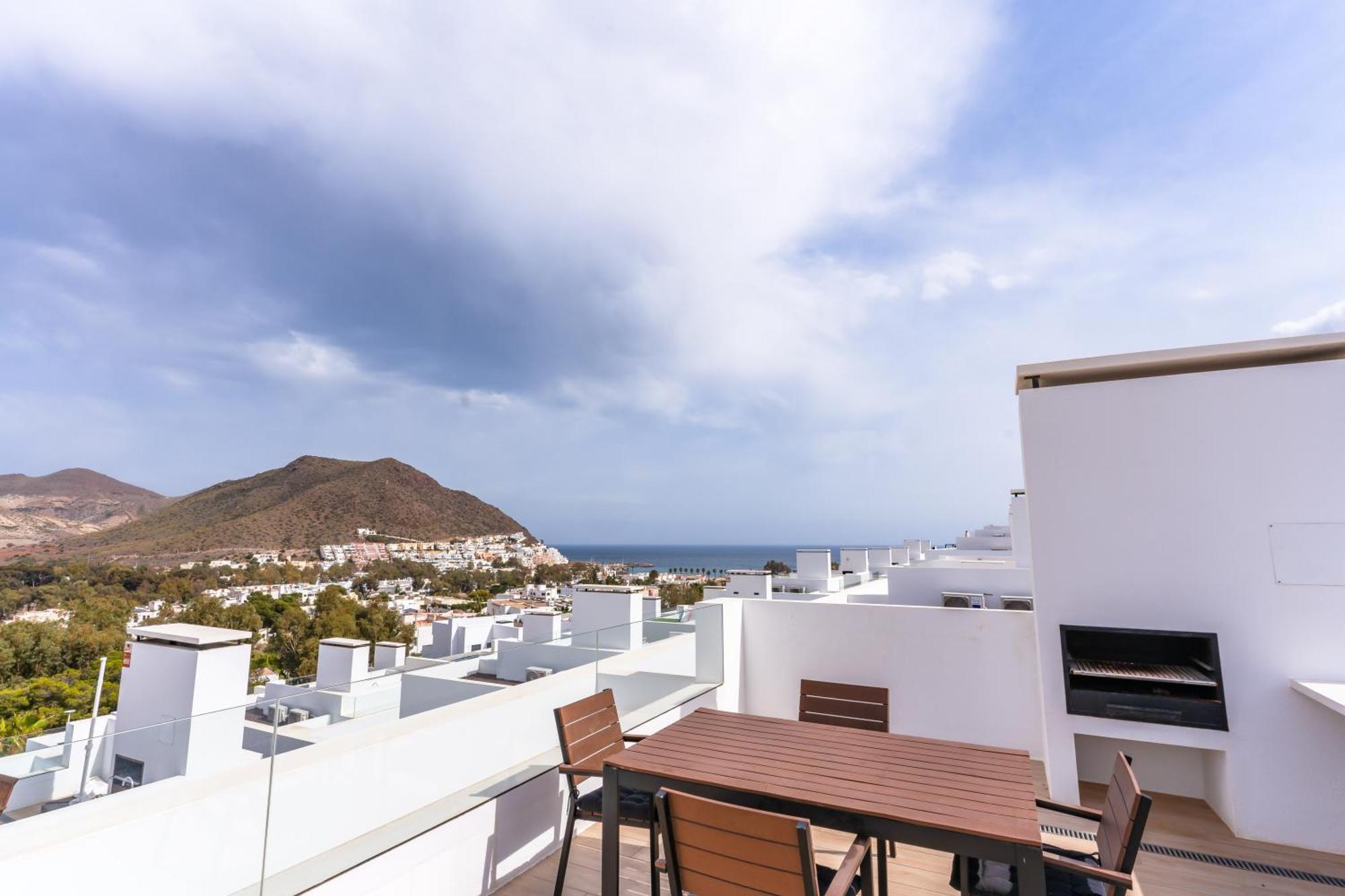 San Jose Suites 3 Hab, Piscina, Solarium Y Wifi Almeria Bagian luar foto