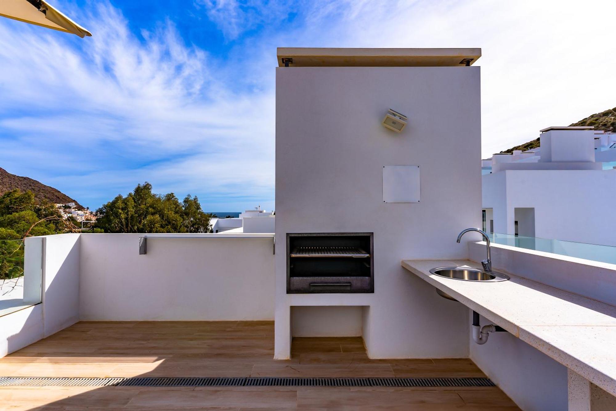 San Jose Suites 3 Hab, Piscina, Solarium Y Wifi Almeria Bagian luar foto